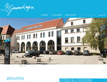 Tablet Screenshot of gammertingen.de